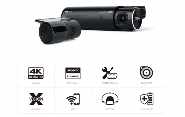 Iroad X10 Dual Dashcam 5