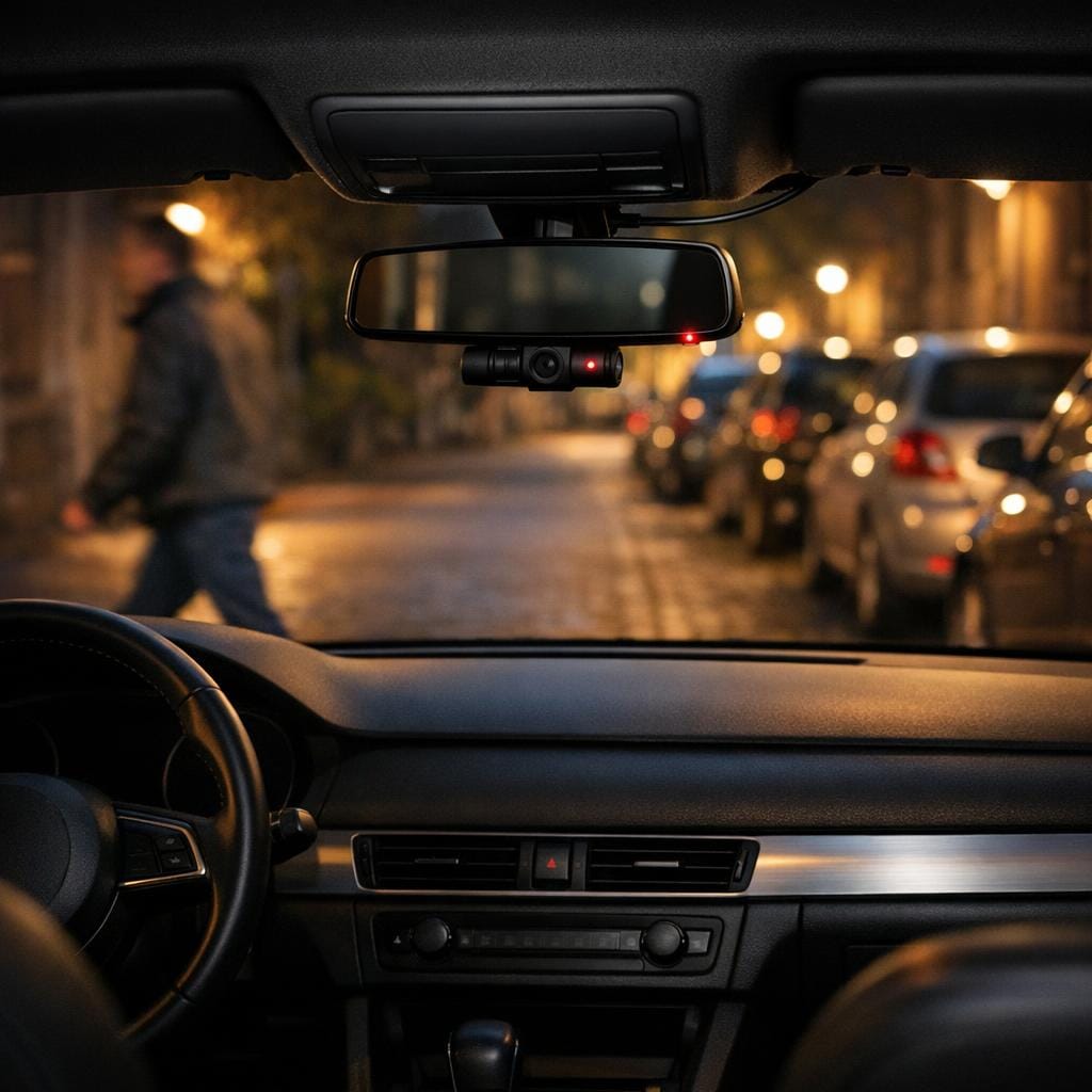 Werkt een dashcam als de auto uit staat?