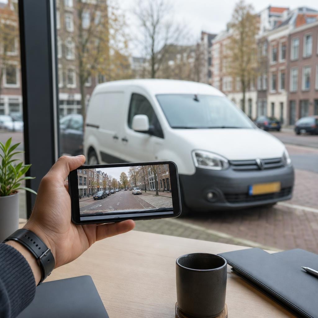4G dashcam live streaming